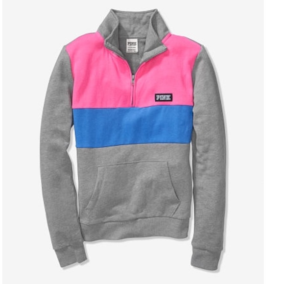 Victoria’s Secret Pink Perfect quarter zip - Picture 2 of 3